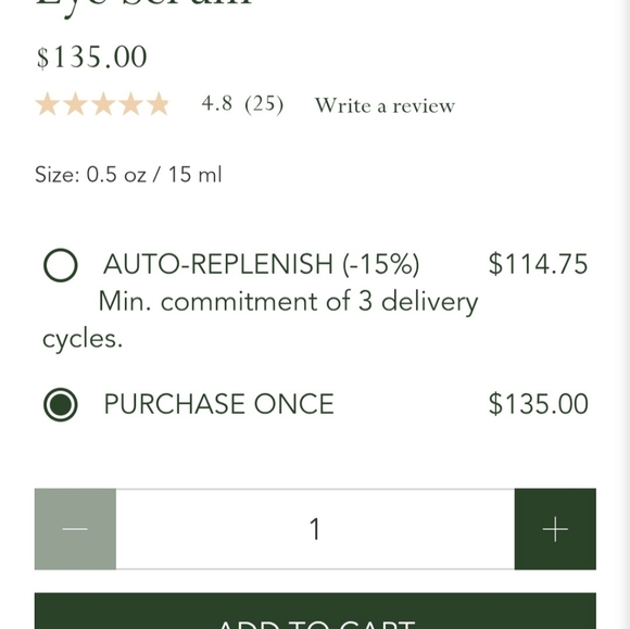 Kat Burki Reversal Rose Hip Intense Recovery Eye Serum .5ml Full Size RV$135 - Picture 8 of 8